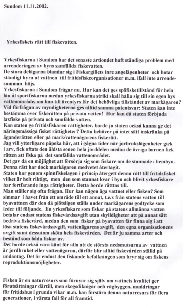 BERTELS BREV TILL LIPPONEN